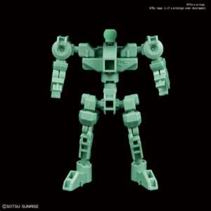 BANDAI MODEL KIT SD CROSS SILHOUETTE FRAME GREEN MODEL KIT