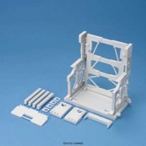 BANDAI MODEL KIT SYSTEM BASE 001 WHITE ACCESSORI