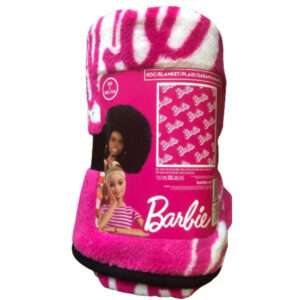 Barbie coral blanket Mattel
