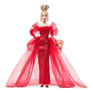 Barbie Signature Bambola 80th Anniversary Blonde Mattel