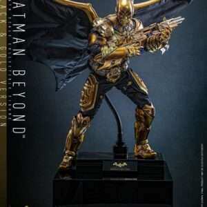 Batman: Arkham Knight Videogame Masterpiece Action Figura 1/6 Batman Beyond (black & Gold Version) 32 Cm Hot Toys