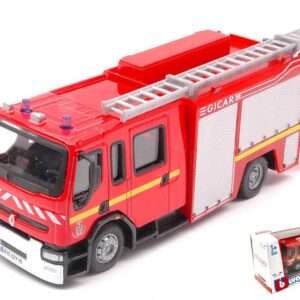 BBURAGO BU32002A RENAULT PREMIUM GICAR EMERGENCY FIRE TRUCK 1:50 Modellino
