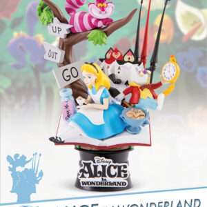 BEAST KINGDOM D-SELECT ALICE IN WONDERLAND DIORAMA STATUA