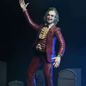 Beetlejuice 1988 Action Figura Beetlejuice Red Tuxedo 18 Cm Neca