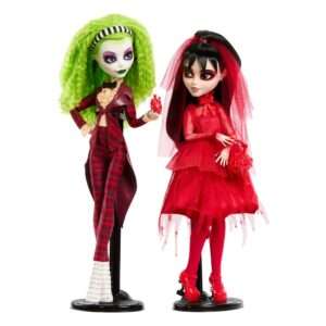 Beetlejuice Beetlejuice Monster High Skullector Bambola 2-pack Betelgeuse & Lydia 25 Cm Mattel