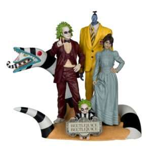 Beetlejuice Beetlejuice Movie Maniacs Pvc Statua 4-pack 15 Cm Mcfarlane Toys