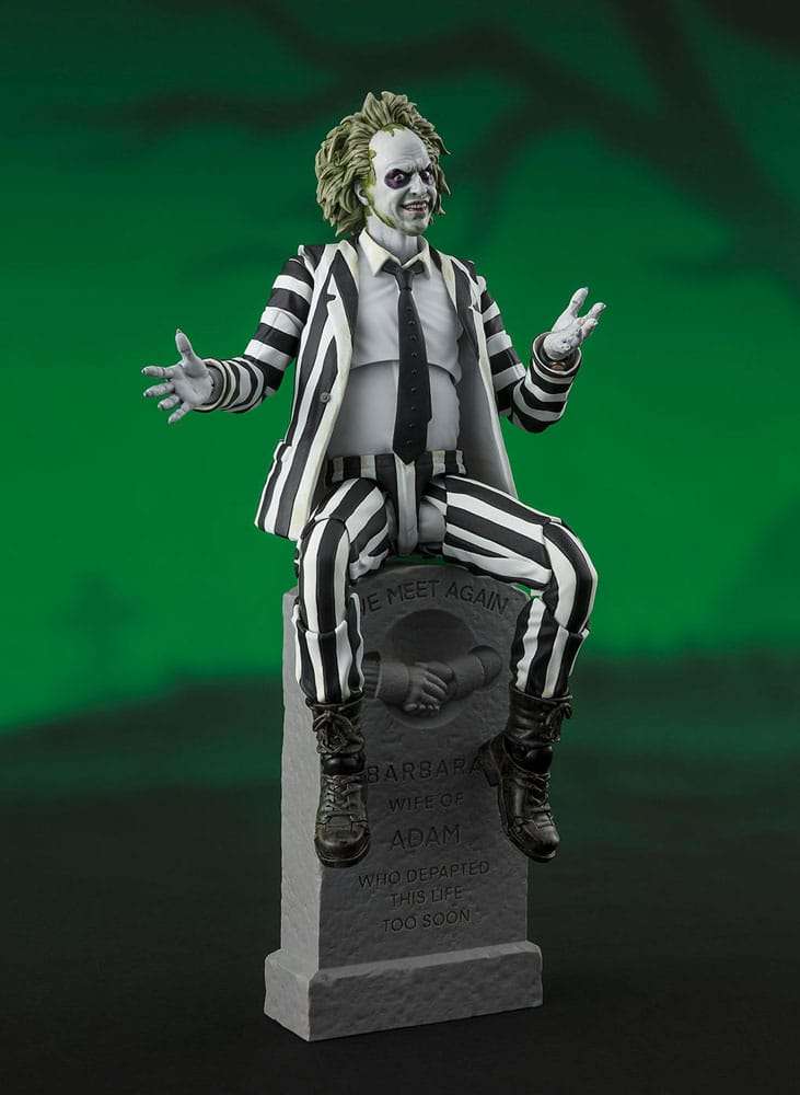 Beetlejuice Beetlejuice S.h.figuarts Action Figura Beetlejuice 15 Cm Bandai Tamashii Nations