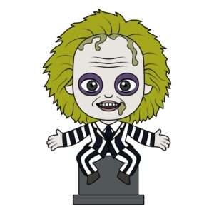 Beetlejuice Magnet Beetlejuice On Tombstone Con Figure Int.