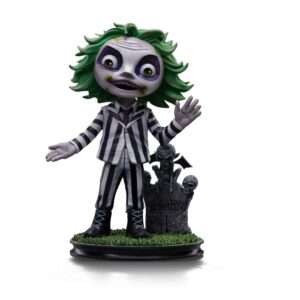 Beetlejuice MiniCo Statua Beetlejuice 14 Cm Iron Studios