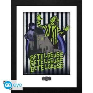 Beetlejuice Stampa Incorniciata "Beetlejuice Beetlejuice" (30x40 Cm) GB Eye