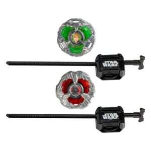 Beyblade X E Star Wars Collab Luke Skywalker 4-80b Vs. Darth Vader 4-60b Hasbro