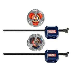 Beyblade X Marvel Collab Iron Man 4-80B Vs. Thanos 4-60P Hasbro