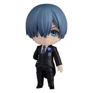 Black Butler: Boarding School Arc Nendoroid Action Figura Ciel Phantomhive: Sapphire Owl Ver. 10 Cm Orange Rouge