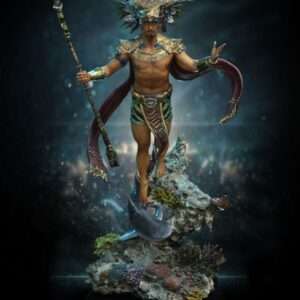 Black Panter Wf King Namor 1/10 Statua Statua Iron Studios