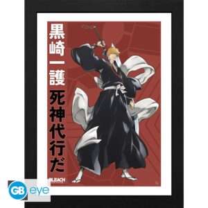 Bleach: Thousand-Year Blood War Stampa Incorniciata "Ichigo" 30x40 Cm Abystyle