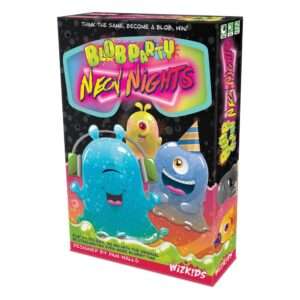 Blob Party Strategy Game Neon Nights *english Version* Wizbambino