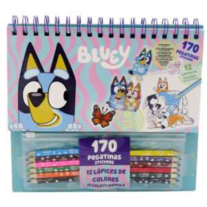 Bluey Colouring Set Con Adesivi Cyp Brands