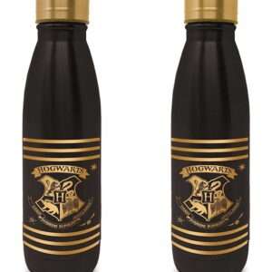 BORRACCIA METAL HARRY POTTER BLACK&GOLD - GADGET
