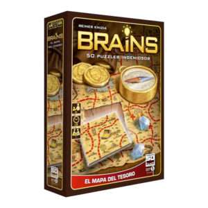 Brains Treasure Map Gioco Da Tavolo Sd Games