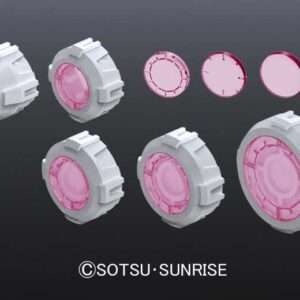 BUILDERS PARTS HD MS SIGHT LENS PINK Model Kit Bandai Model Kit Gunpla