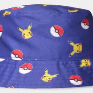 CAP BUCKET POKEMON PIKACHU & POKEBALL - ABBIGLIAMENTO