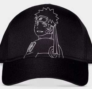 CAP NARUTO BIANCO E NERO ANIME - ABBIGLIAMENTO