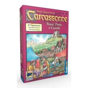 Carcassone Espansione 8 Gioco Da Tavolo Bazar Ponti e Castelli Giochi Uniti