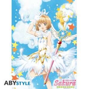 Cardcaptor Sakura Poster "Sakura & Wand" 52 X 38 Cm Abystyle