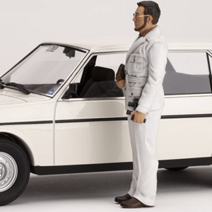 Carlo Verdone Statua Pvc 1:18 Furio On Fiat 131 Panorama 23,5 Cm Infinite Statue
