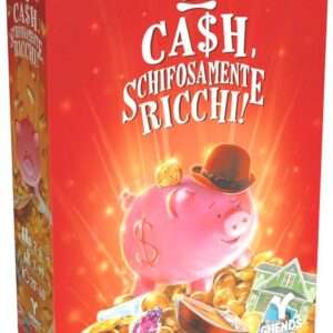 Cash Schifosamente Ricchi Italiano Gioco da Tavolo Dv Giochi