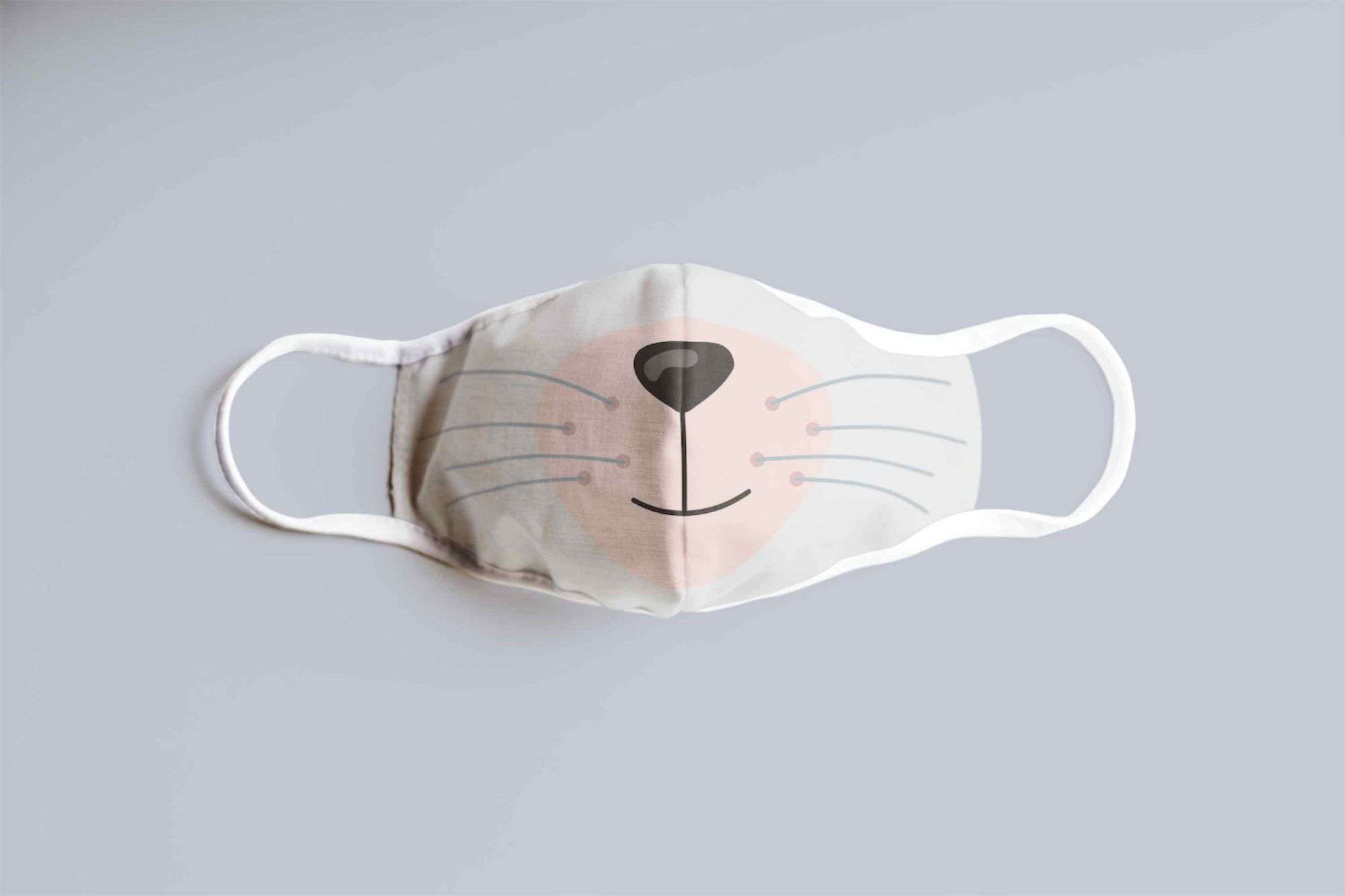 Cat Snout Bambino Face Mask Maschera Sd Toys