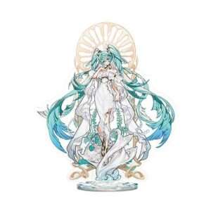 Character Vocal Series 01: Hatsune Miku Acrylic Stand Hatsune Miku Feat. Yoneyama Mai 17 Cm Good Smile Company