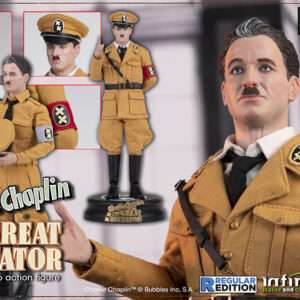 Charlie Chaplin Action Figure Great Dictator 1/6 28 CM Infinite Statue