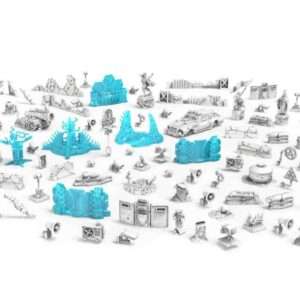 CITY RUINS BITS Miniature E Modellismo Archon Games