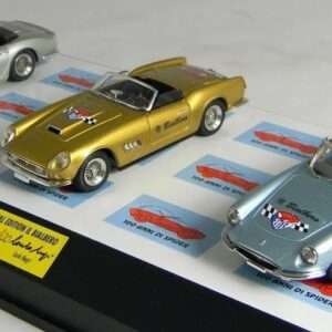 Club Bialbero MMCBA 100/1COFANETTO 100 ANNI SPYDER FERRARI 3 PEZZI Modellino