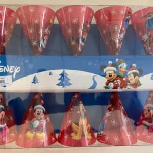 Collana A Forma Di Cono Con 10 Luci Addobbi Natale Mickey & CO.