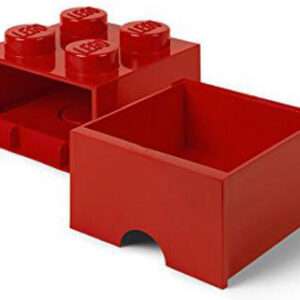 CONTENITORE LEGO BRICK 4 CASSETTO ROSSO GADGET