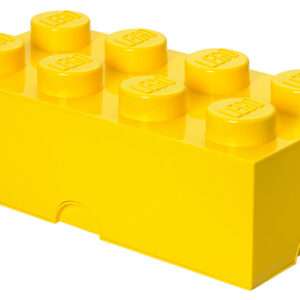 CONTENITORE LEGO BRICK 8 GIALLO GADGET