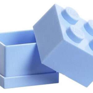 CONTENITORE LEGO MINI BOX 4 AZZURRO GADGET