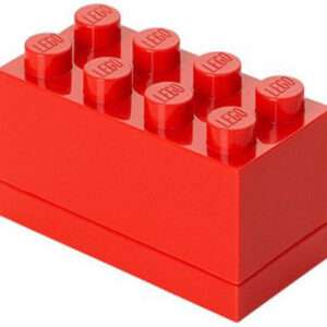 CONTENITORE LEGO MINI BOX 8 ROSSO GADGET