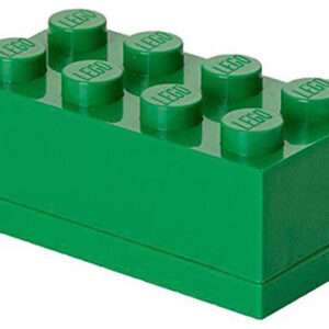 CONTENITORE LEGO MINI BOX 8 VERDE GADGET