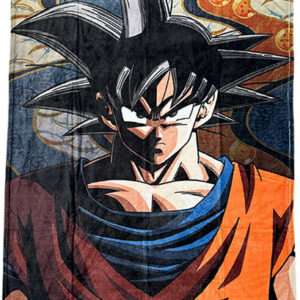COPERTA IN PILE DRAGON BALL GOKU 130X180CM DRAGON BALL - ACCESSORI