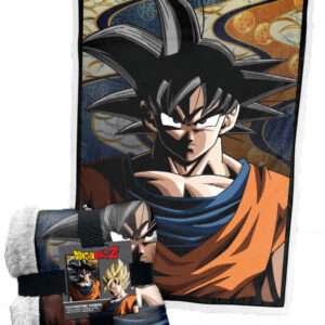 COPERTA SHERPA DRAGON BALL Z GOKU ANIME DRAGON BALL - ACCESSORI