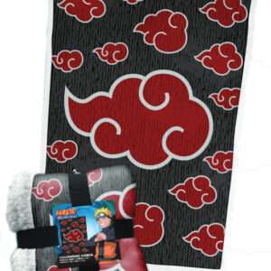 COPERTA SHERPA NARUTO SHIPPUDEN LOGO AKATSUKI ANIME NARUTO - ACCESSORI