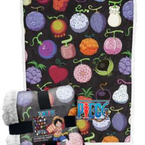COPERTA SHERPA ONE PIECE DEVIL FRUITS ANIME ONE PIECE - ACCESSORI