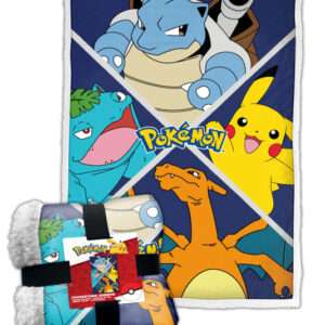 COPERTA SHERPA POKEMON CLASSIC POKEMON - ACCESSORI