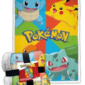 COPERTA SHERPA POKEMON MULTICOLOR POKEMON - ACCESSORI