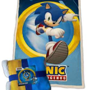COPERTA SHERPA SONIC THE HEDGEHOG SONIC THE HEDGEHOG - ACCESSORI