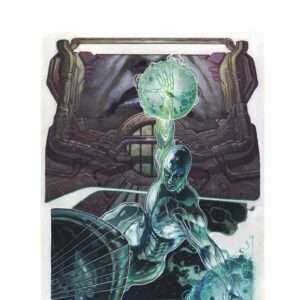 COSMIC ART S.BIANCHI - SILVER SURFER - LYTHO PRINTED ART