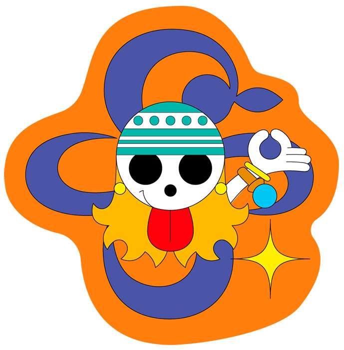 CUSCINO ONE PIECE LOGO OM 3D ANIME ONE PIECE - GADGET